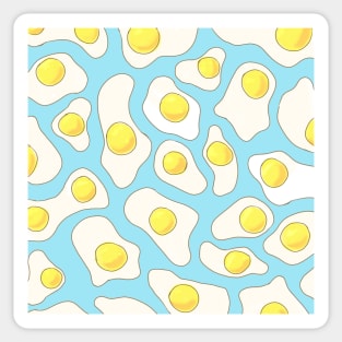 Egg yolk pattern - Breakfast Sticker